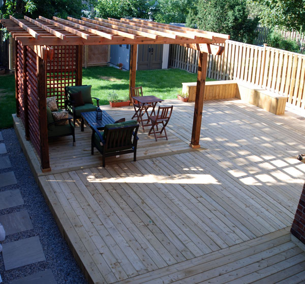 Woodwork Diy Wood Deck PDF Plans