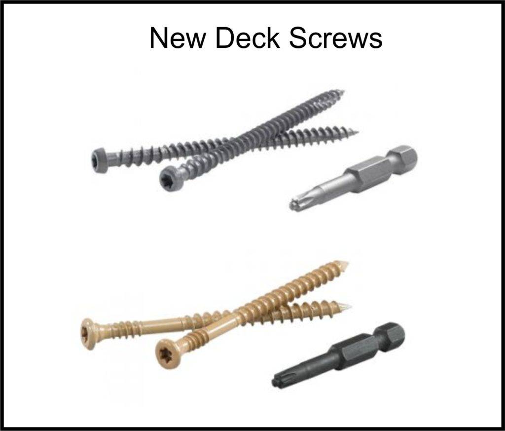 New Deck Screws