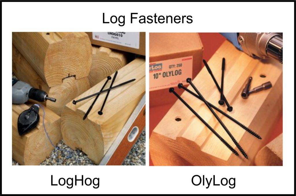 Log Fasteners