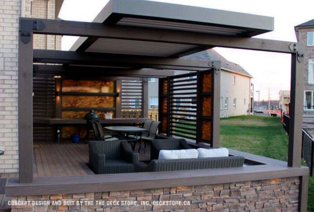 Concept design and buit by the The Deck Store, Inc, deckstore.ca