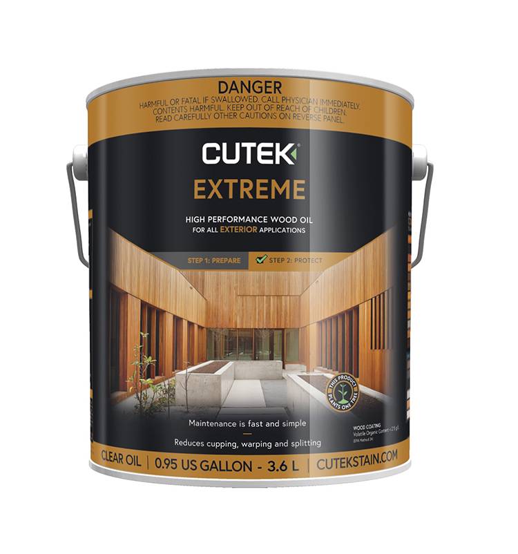 CUTEK Extreme Exterior Wood Protection Oil