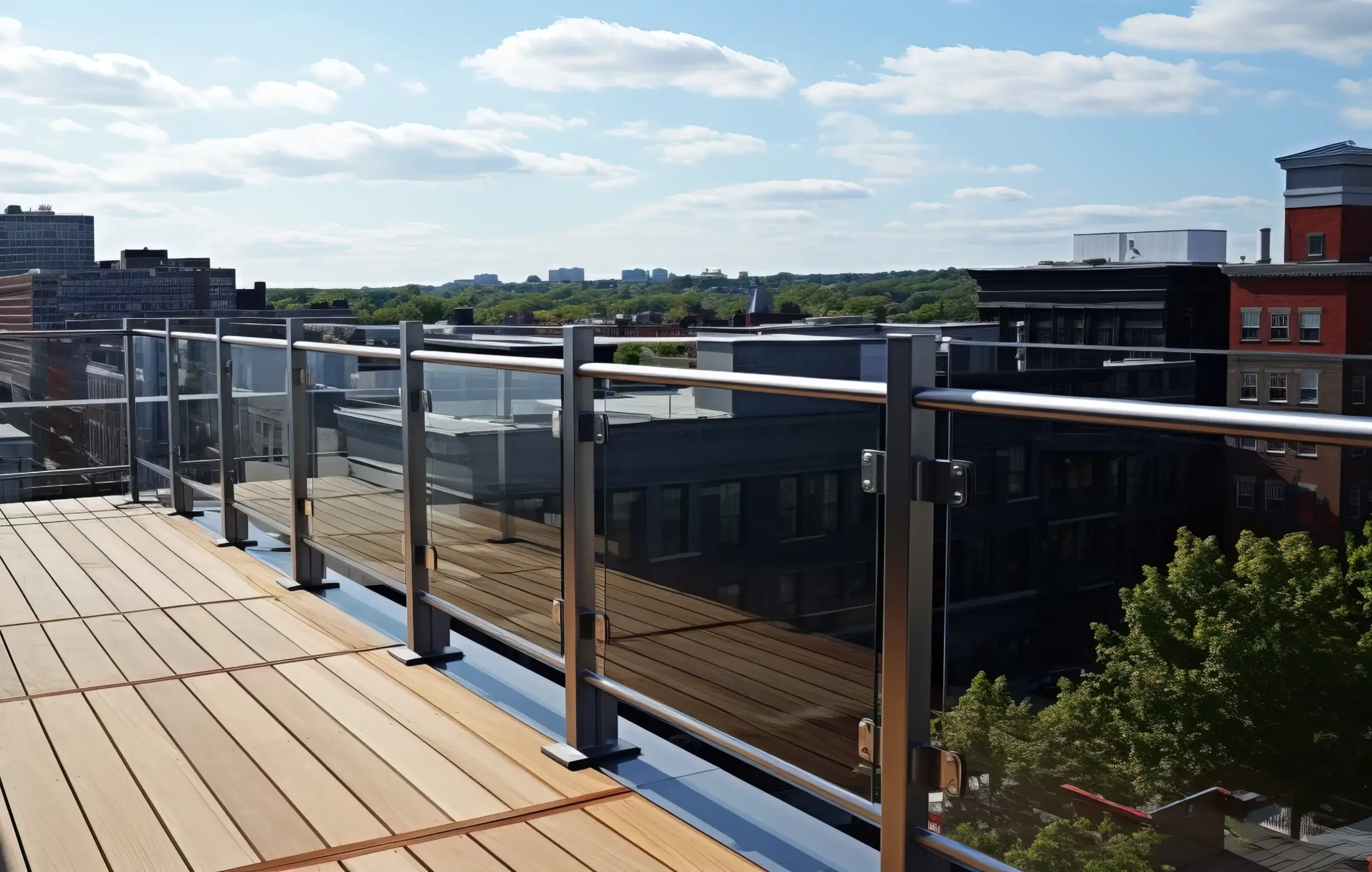 Deck-Roof-Glass-Railing